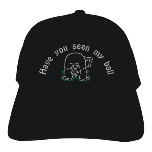 Have you seen my ball golfing cap