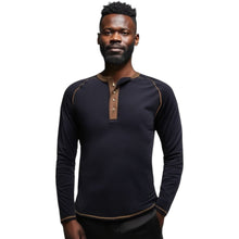 Load image into Gallery viewer, Long Sleeve Tshirt with Trendy Two Tone Detailing, Available in 6 colours