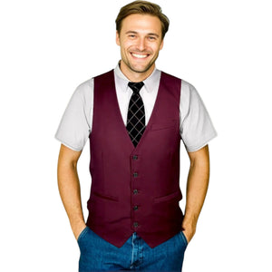 Fake Waistcoat and Tie Funny Tshirt