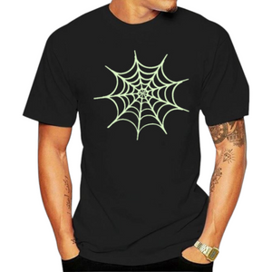 Spider Web Glow in the Dark Tshirt
